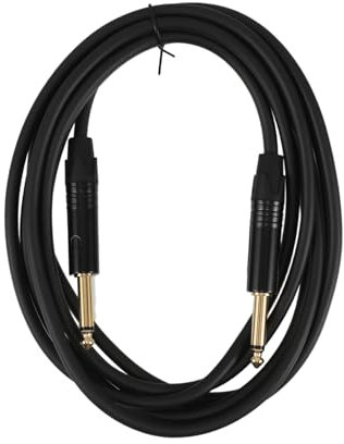 HOMOCONO Câble De Guitare Plaqué Double Blindage Câble Instrument Audio Male à Male pour Guitare Électrique Amplificateur Mixer