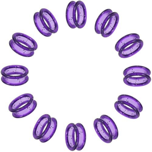 VERDANVERSE 12stücke Weiche Gummi-fingerringe Für Hundepflege Scherenwerkzeuge Für Tierpflege Daumeneinsätze Griffe Für Schneiden Von Hundehaaren Zubehör