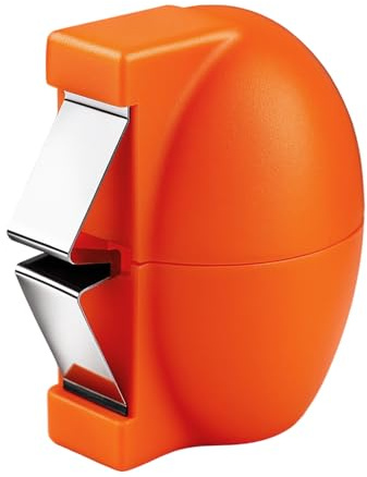 Stainless Steel Egg Shell Cutter, 2026 Handheld Opener for Raw & Hard Boiled Eggs, Easy Cracking & Peeling Kitchen Tool (1, Orange)