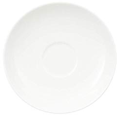 Villeroy & Boch Royal Piattino per Tazzina da caffè, Porcellana Premium Bone, Bianco