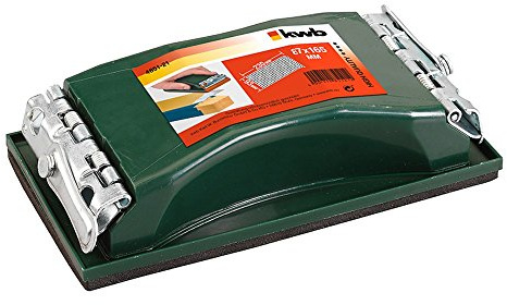 kwb Handslip/slipklot inkl. klämanordning för sandpapper 93 x 230 mm