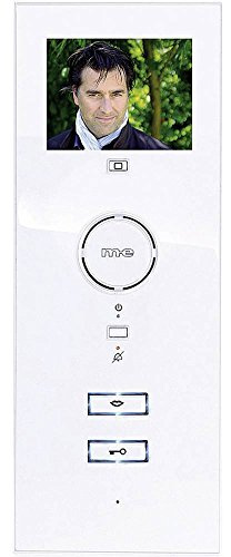M-e modern-electronics VDV-503 WW Video-Tuersprechanlage Kabelgebunden Inneneinheit 1 Familienhaus W