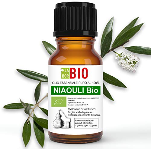 NiaouliÖl Bio Ätherisches Öl 100% Reines 10 ml - Aromatherapie Kosmetik Therapeutische - Laborbio