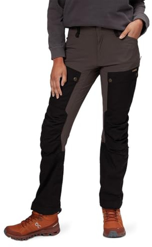 FJALLRAVEN F89852-550-018 Keb Trousers Curved W Reg Black-Stone Grey 32