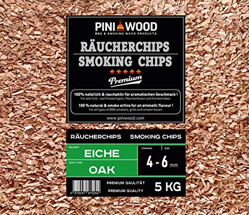 Pini - trucioli di legno di quercia, 5 kg, 4-6 mm