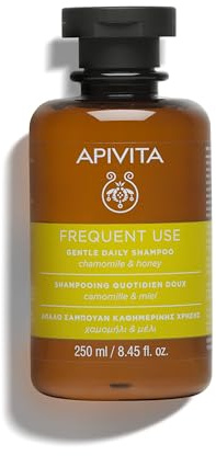 APIVITA Gentle Daily Champú de 8.45 onzas líquidas