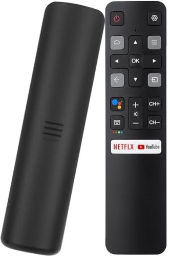 RC802V Universal Remote Control for All TCL Smart TVs, TV Remote Replacement for All TCL Android TV (NO Voice Function)