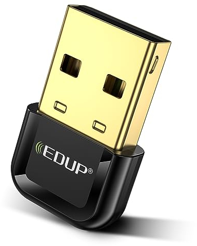 Adaptador USB Bluetooth 5.3 para PC, USB Bluetooth Dongle Receptor Soporte para Windows 11/10/8.1 Plug and Play para escritorio, portátil, ratón, teclado, impresora, auriculares, altavoz, PS4