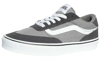 Vans Herr Brooklyn mocka träningsskor, svart/vit, Tonal asfalt, 46 EU