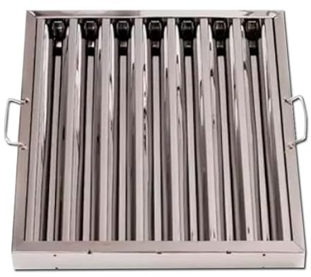 Filtro para Campana Extractora Industrial, inoxidable (49x49x5 cms)
