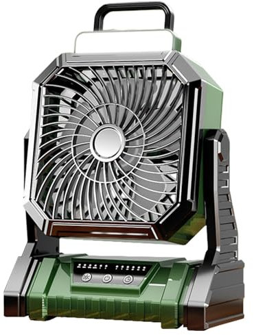 Generico Ventilatore Da Campeggio Ricaricabile Soffiatore D'Aria 4 Modalità