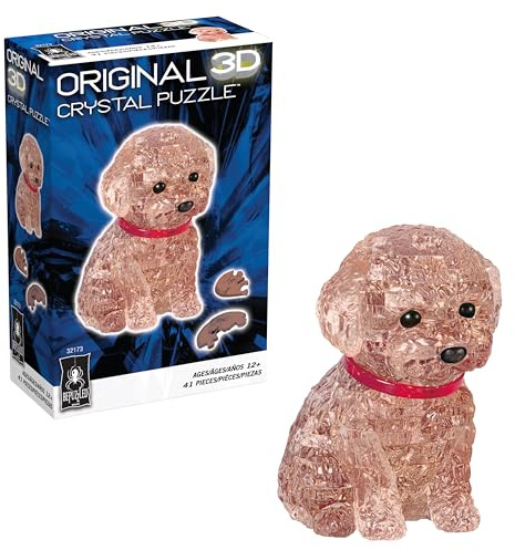 Pudel Red Standard Crystal Puzzle