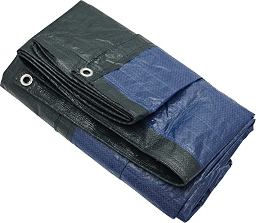 PIQUETS CAO CAMPING Lona de 5 x 8 m, Adulto, Unisex, Verde, Azul, 5 x 8 m