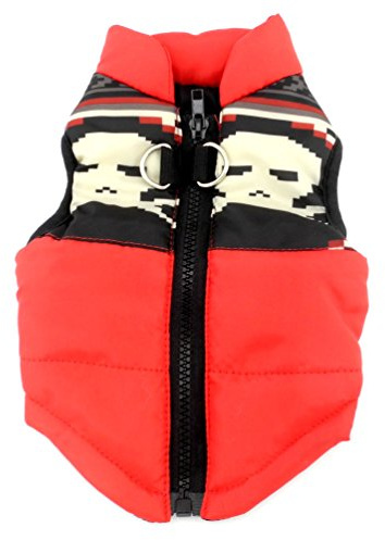 smalllee_Lucky_Store Hundejacke wasserdicht, Hundemantel, GeschirrWeste für kleine Hunde Katzen Haustiere hundebekleidung Chihuahua wintermantel Shih tzu