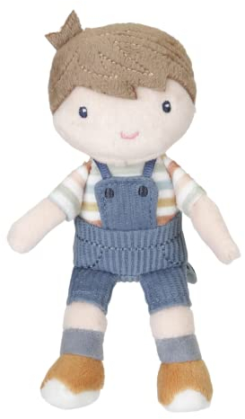 Little Dutch Stoffpuppe Kuschelpuppe Jim - (10 cm) (Vintage Sunny Stripes)
