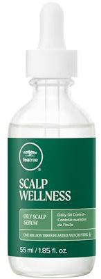 Tea Tree Scalp Wellness Sérum pour cuir chevelu huileux, contrôle quotidien de l'huile, pour cheveux gras et cuir chevelu, 52,4 g