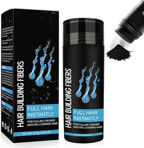 Hair Fibres Dark Brown, Spray Temporary Cover