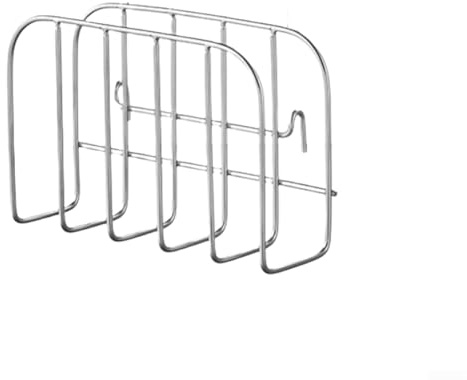 Organiseur mural de cuisine en acier inoxydable pour baguettes, couverts et planches à découper avec rangement suspendu (Argent2)