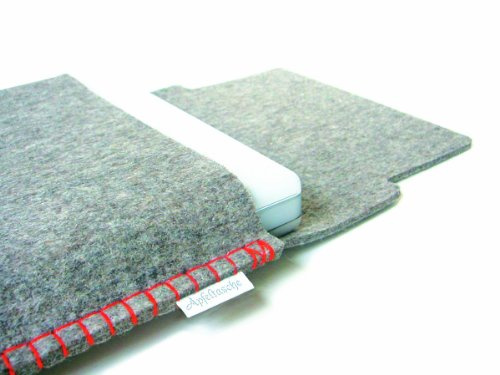 Notebook borsa mela grigio/arancione///13 pollici per Mac Book Pro/Mac Book Air