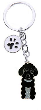 BT Bear Dog Key-ring Keychain,DO ID Tag Cute Metal Dog Keychain Keyring Keyfob Bag Charm