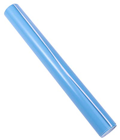 wasserdichte Auto Wrap PVC Blasenfreie Helle Wrap Roll Auto Aufkleber Film Aufkleber für Fahrzeug Dekoration 30X152 cm (Himmelblau)
