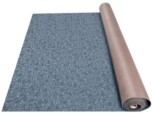 Happybuy 6 ft x 29.5 ft Grey Marine Carpet for Boats Waterproof - 0.18 Thick Indoor Outdoor Rug Carpet Roll for Home Patio Porch Deck