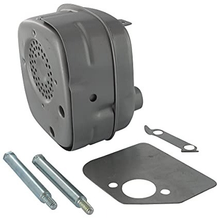 GREENSTAR Auspuff anpassbar – für Briggs & Stratton Rasenmäher und Traktoren von 4 bis 8 PS