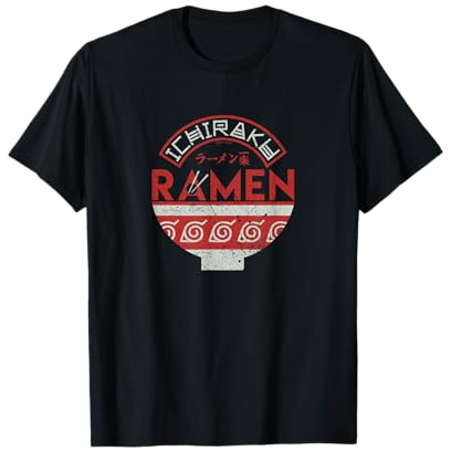 Naruto Shippuden Ichiraku Ramen Bowl Logo Anime T-Shirt