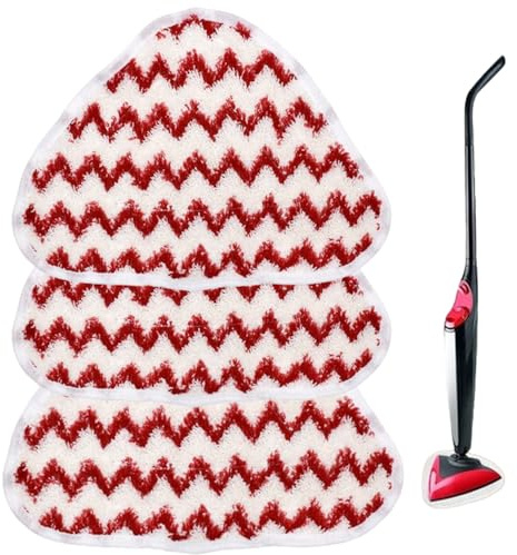 Limeow Copertura Di Ricambio Per Pulitore a Vapore Per Vileda Steam Confezione Da 3 Cattura Sporco Polvere e Depositi Dai Pavimenti Moquette e Tutti i Tipi Di Pavimento|Senza Uso Di Detergenti