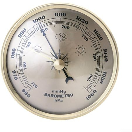 Dial Type Barometer, Multi-functional Dial Type Barometer With Thermometer Hygrometer Weather Meter For Home