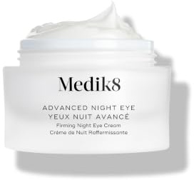 Medik8 Advanced Night Eye, verjüngende Augencreme – 15 ml | Verjüngende Augencreme – intensive Pflege der Augenpartie, glättet feine Linien, hellt Augenringe auf