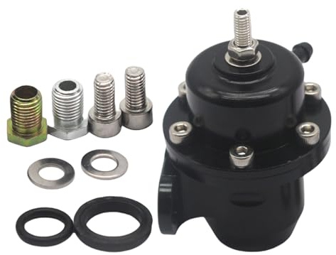 Régulateur de Pression d'Huile Automobile,Soupape De Régulateur D'Huile Automobile - Connecteur De Raccord De Tuyau Réglable, Booster Modifié Pour Utilisation En Atelier Pour Les Hommes