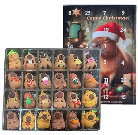 Calendario De Adviento Juguetes,Calendario De Adviento De 24 Días Con Figuras,Muñecos Coleccionables Para Decoración En El Hogar - Familia Y Adultos