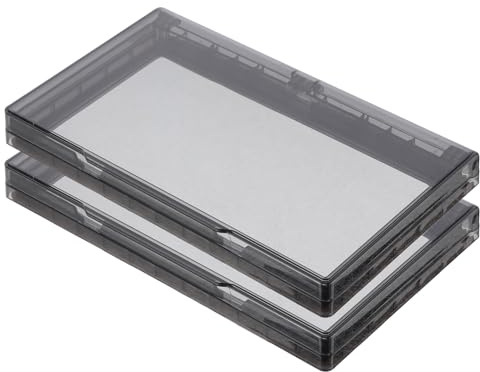 POPETPOP Copertura per Presa Elettrica Doppia 2 Pezzi Coperchio di Sicurezza Adesivo Ultrasottile in ABS Protezione Antiumidità per Bagno e Cucina Apertura Ampia per Accesso Facilitato