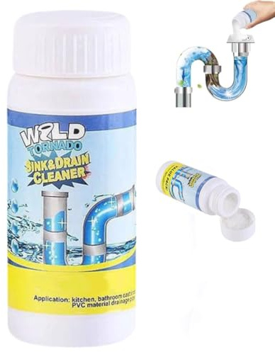 Disgorgante Professionale Forte, potente detergente per scarichi. Deodorante e anticalcare. Adatto a lavandini, scarichi, WC e bagni. (1)