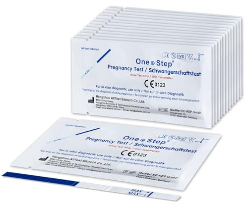 15 x Ultra Early - 10mIU Wide Width 3.5mm Pregnancy Test Strips (Tests up to 6 Days Earlier)