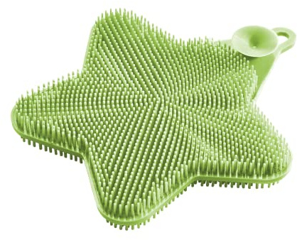 Metaltex 297636000 Spugna per Pulizia Silicone Stella, Spugnette