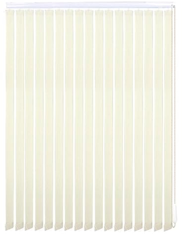 XINGWANGG Lamellenvorhang nach Maß Vertikaljalousie Blickdicht Verdunkelnd Jalousie Lamellen Rollo Sonnenschutz Sichtschutz Schiebevorhang für Tür Fenster,Viele Farben,Breite x Höhe (60cm x 260cm)
