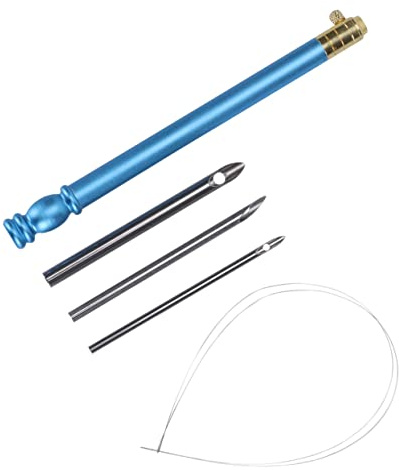 Operitacx 5piezas Herramientas De Aguja De Bordar Kit Boligrafo Stitch Aguja Magica Para Bordar Punch Needle Especificaciones Conjunto De Herramientas De Bordado y Coser