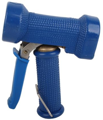 Gartenschlauch Sprühpistole, Hochdruck Gartenbrause Zur Bewässerung, Handbrause (C blaue Zwickelspritzpistole (4 Minuten Innenzahn)