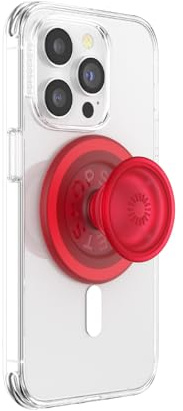 PopSockets Phone Grip for MagSafe, Magnetic Holder, Phone Stand, Red - Blanchette Red