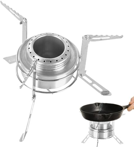 Quemador De Estufa De Alcohol, Estufa De Alcohol | Estufa portátil con quemador de alcohol con rejilla de soporte,Equipo de acampada ligero con horno de alcohol para mochileros y excursiones de p