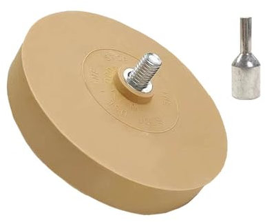 Effective Adhesive Removers Wheel Rubber Eraser Wheel for Removing Stickers and Glues Residues from Vehicle Surfaces Decals Removal Wheel
