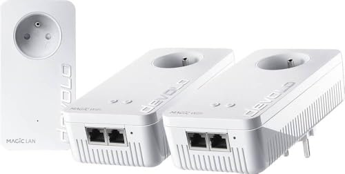 Devolo Magic 2 WiFi 6 next Powerline WLAN Multiroom startpaket 07195 Powerline, WLAN 2400 MBit/s