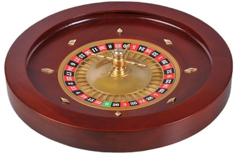 Set di ruote per roulette di qualità da casinò, set di giochi per roulette con rotazione molto fluida, giradischi per lotteria, intrattenimento per adulti, ruota per giochi a casa o per uso professio