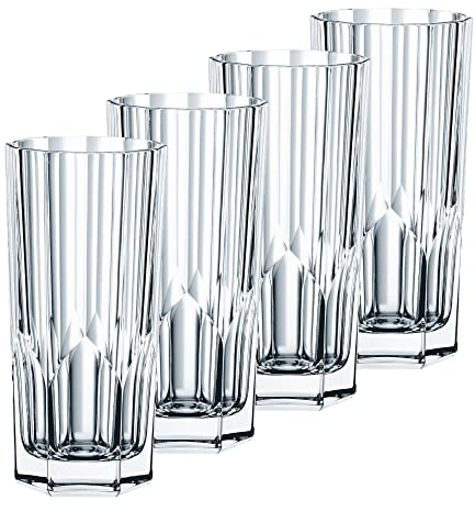 Spiegelau & Nachtmann, Aspen 0092127-0 - Juego de 4 vasos altos (cristal, 309 ml)