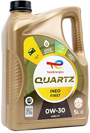 Total Huile de lubrification pour moteur Total Quartz Ineo First 0W-30 5 Litres