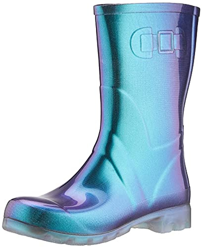 Beck Damen Glossy Gummistiefel, Türkis, 36 EU