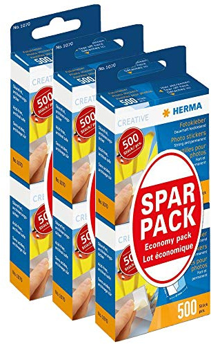 Herma 1075 Fotokleber Sparpack 6 x 500 Stück (3000)