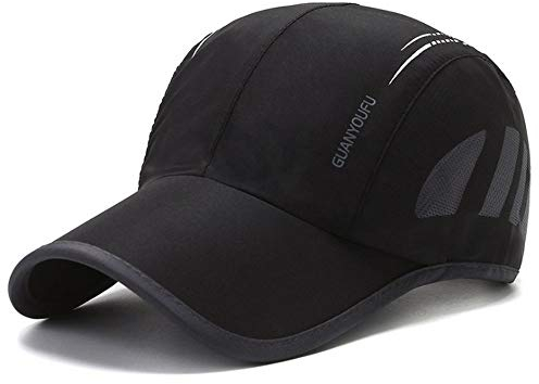 Clape lätt och tunn mesh andas sport Caps snabbtorkande vattentät löparmössa, UV-skydd sommar solhatt för män och kvinnor